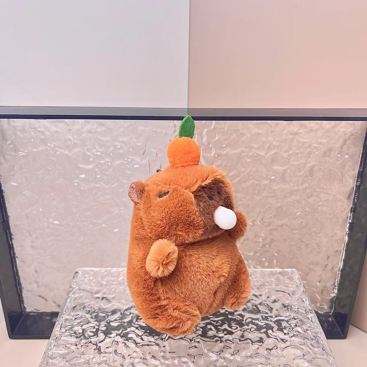 11cm 브라운 탑 오렌지