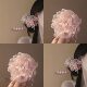 Atmospheric Feather Flower Clip for Women, High-End French Style Gentle Peony Hair Clip, Elegant Shark Clip Hair Accessories Clip