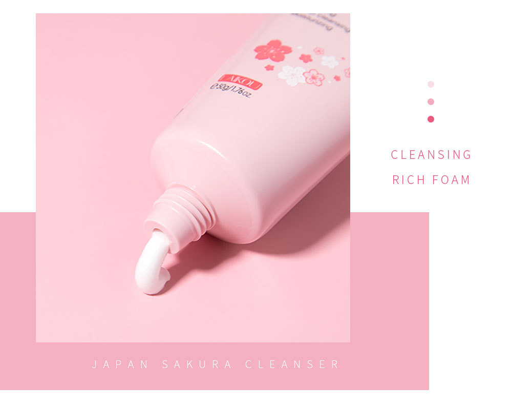 Sakura Facial Cleanser Image 12