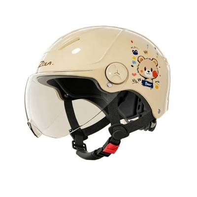 Motosiklet kaskı (dəbilqə) – with sun protection for summer