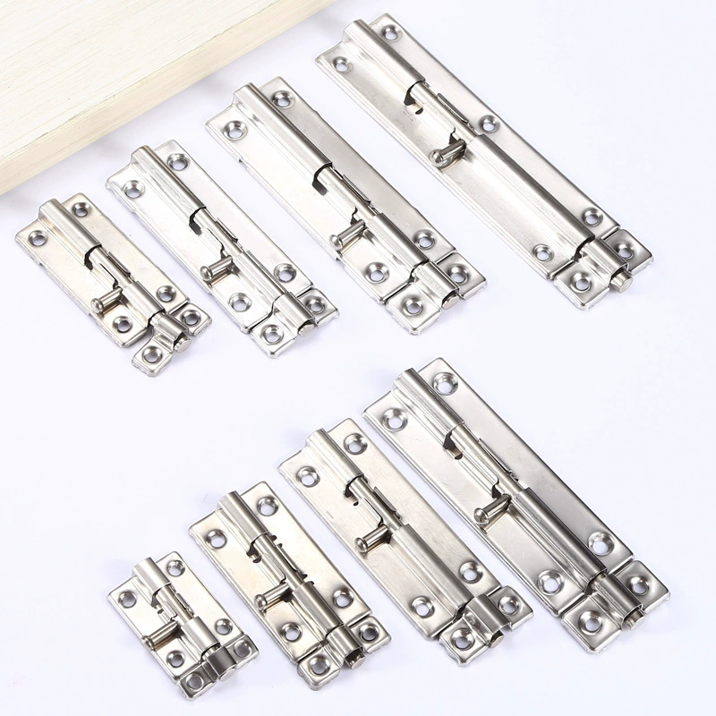 Полуавтоматическая пружина из нержавеющей стали Болт встроенный пружинный замок дверь шкафа электрическая коробка маленький болт автоматический болт