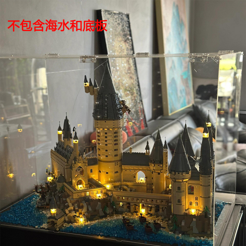 兼容哈利波特霍格沃兹城堡建筑模型高难度拼装积木玩具|undefined