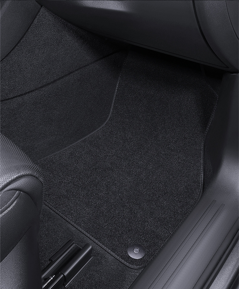 Suitable for Single Driver's Car Floor Mats, Passenger Cabin Rear Mats, Bridge Pieces, Carpets, Suede, Original Factory Special Vehicles