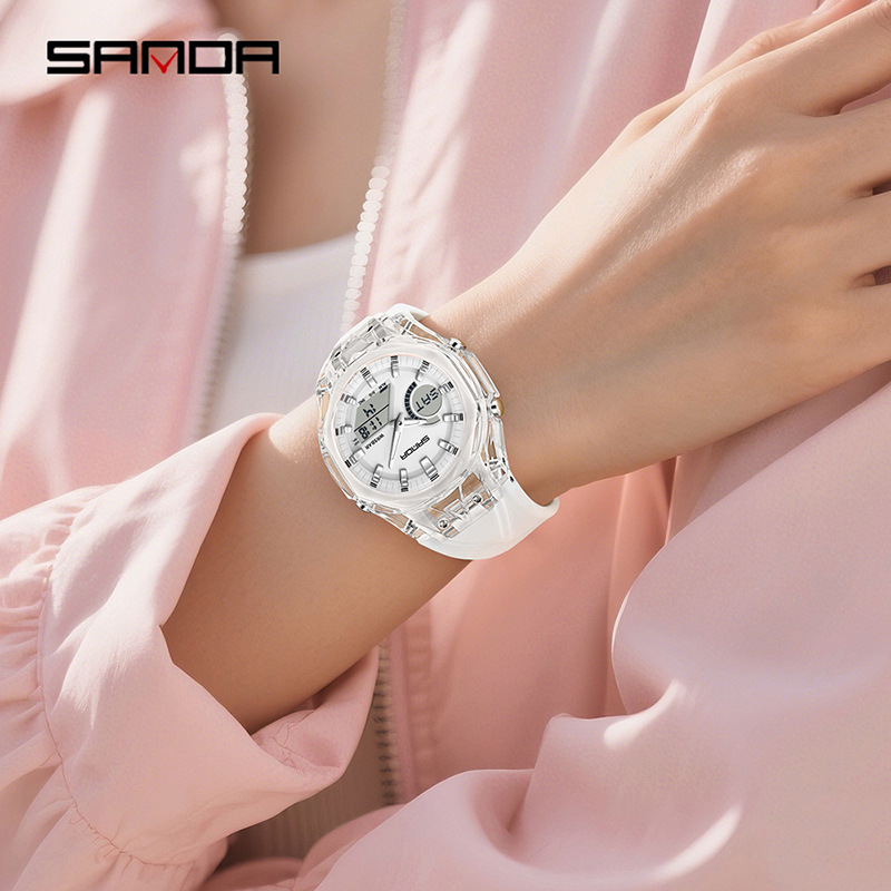 SANDA reloj multifuncional sonno, reloj de despertador, reloj de estudiantes, cuenta regresiva, reloj electrónico transfronterizo
