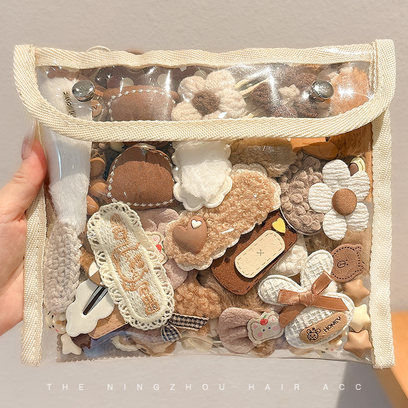 BB clip cabello leche curry clip de cabello de alta calidad 2025 nuevo cabello de cabello de estilo universal toque de cabello no daña el cabello dulce clip