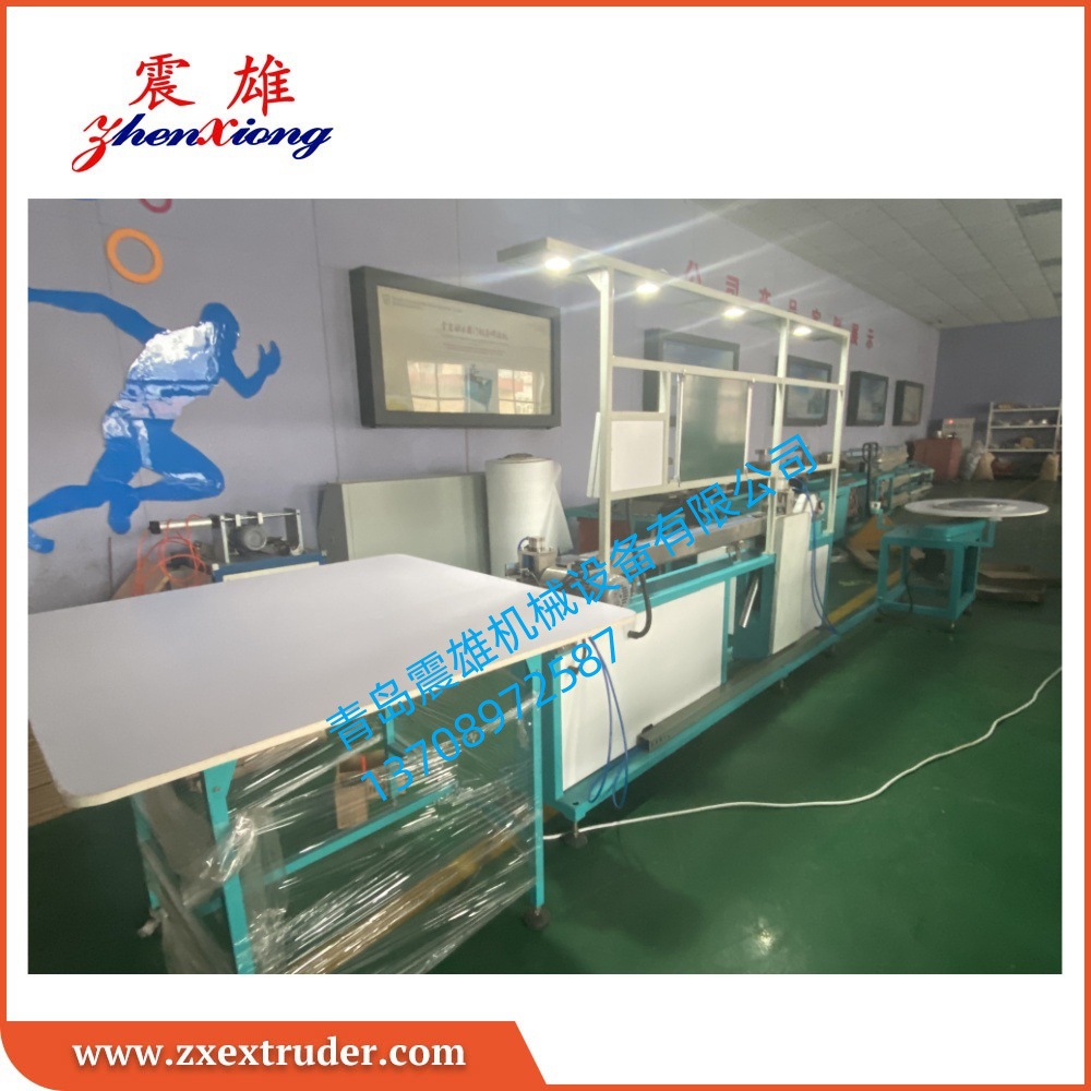 穿磁条设备 自动切割穿磁条一体机 穿磁条设备 青岛震雄