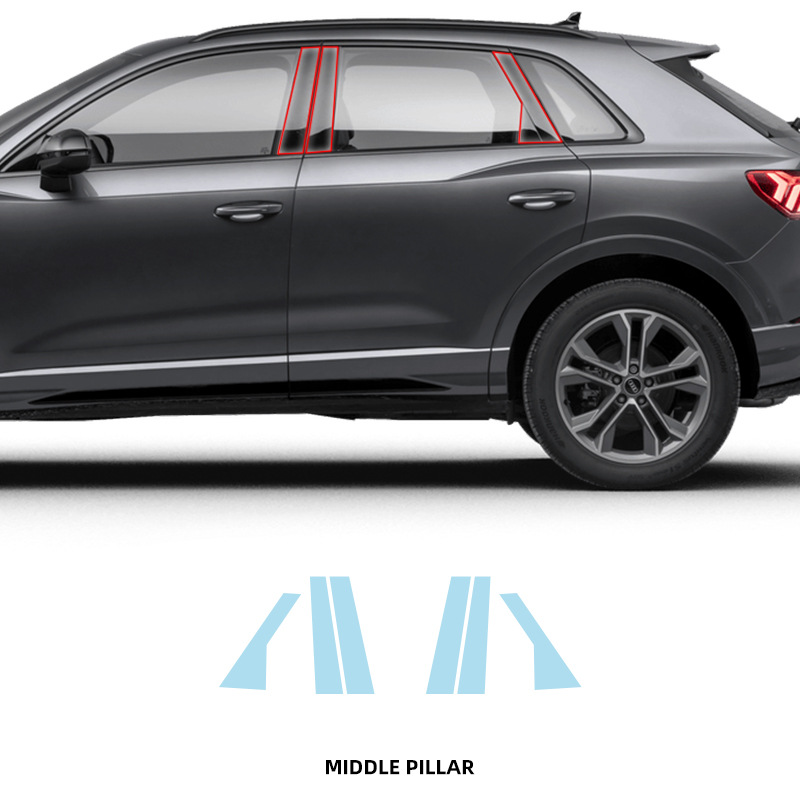 19-24 Audi Q3 máquina cortada TPU película de revestimiento de automóvil invisible película transparente película de pintura especial película protectora especial para automóviles