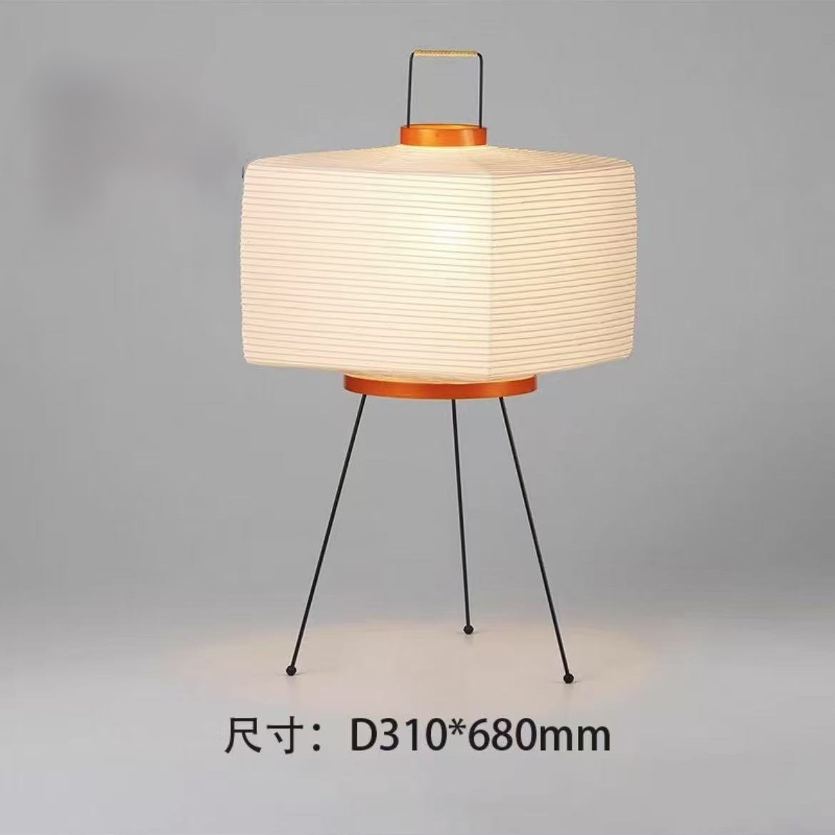 Noguchi Yong lámpara de mesa de estilo japonés dormitorio cabecera de cama wabi-ji estilo diseñador papel de arroz arte sala de estar casa de familia lámpara de pie