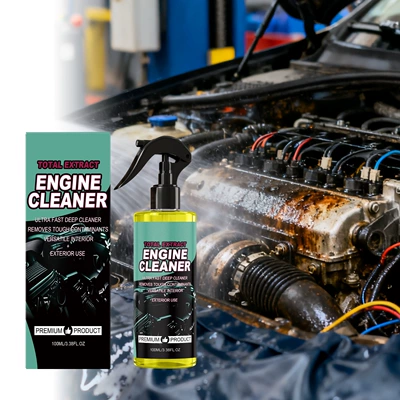 Engine cleaner for cleaning and refurbishing oil Cleaning/curing agent