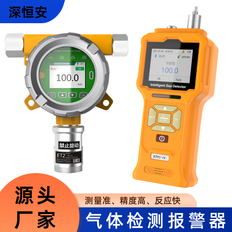 源头工厂固定式氯气氯化氢检测仪 高精度工业有毒有害气体检测仪
