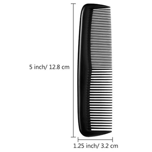 Plastic comb, mini small row comb, compact thick-and-thin brush, hairdressing comb—directly supplied for department stores and hotels, portable design.