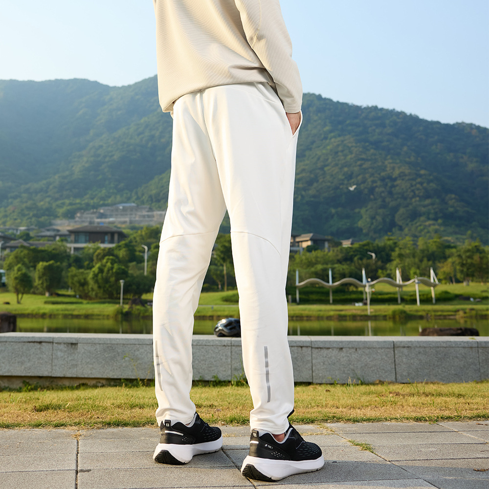 Lulu hombre pantalones deportivos para correr caño invierno de punto pantalones de fitness casuales para correr al aire libre baloncesto pantalones secos rápidos