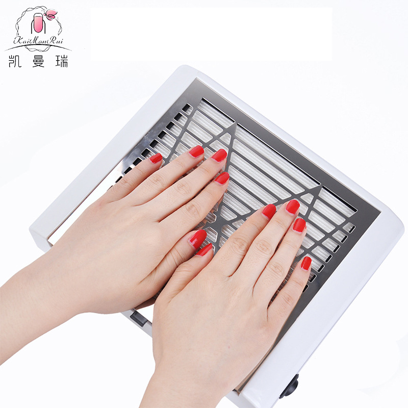 Aspiradora de uñas de alta potencia Filtro japonés máquina de polvo de uñas aspiradora de escritorio extraíble aspiradora transfronteriza