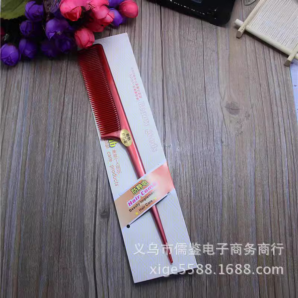 Heat -resistant anti -static comb