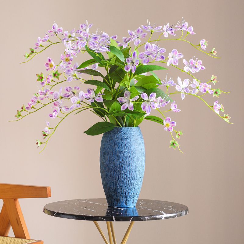 Gaozhi 3D impresión de película filamento jazmín flores falsas decoración de flores de seda de sala de estar accesorios de fotos