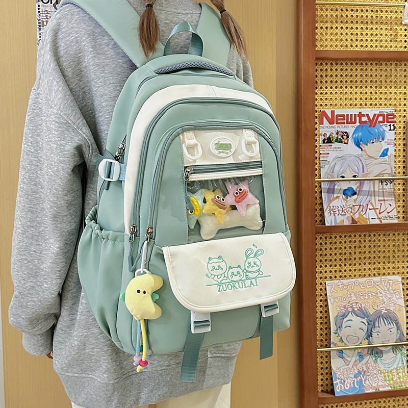 高見え 超軽量 防水 軽量リュック 女子中学生 女子大容量ランドセル 小学生 かわいいリュック|undefined