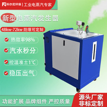 48-72kw蒸汽发生器消毒熨烫橡胶硫化工业不锈钢小型电锅炉电加热