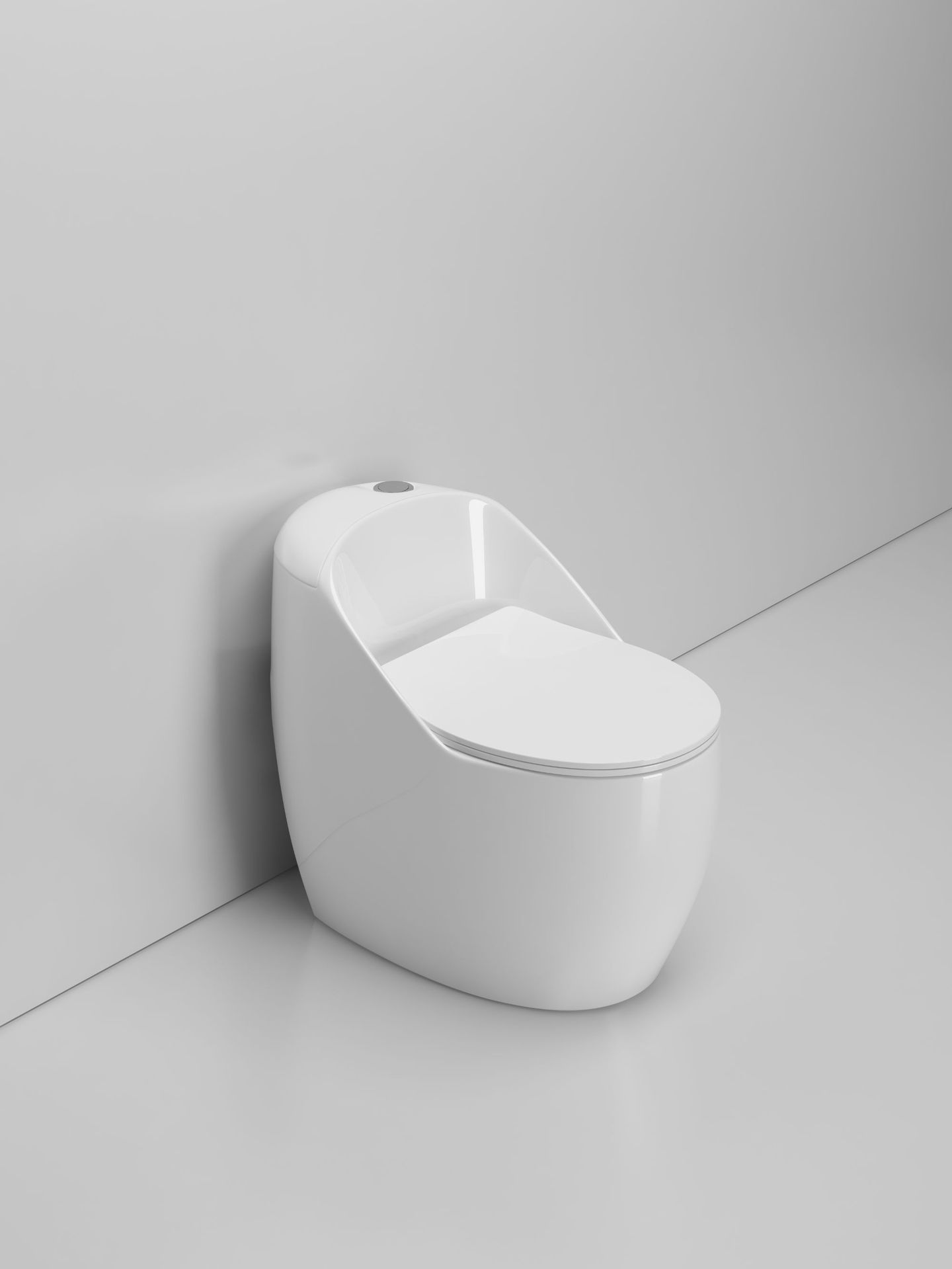 Toilet seat, large flushing force, siphon, large pipe, anti-odor, water-saving, quiet, small-sized apartment, super whirlpool egg-shaped hotel project undefined