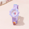Cute children's watch, plastic hair band for boys and girls, Birthday gift