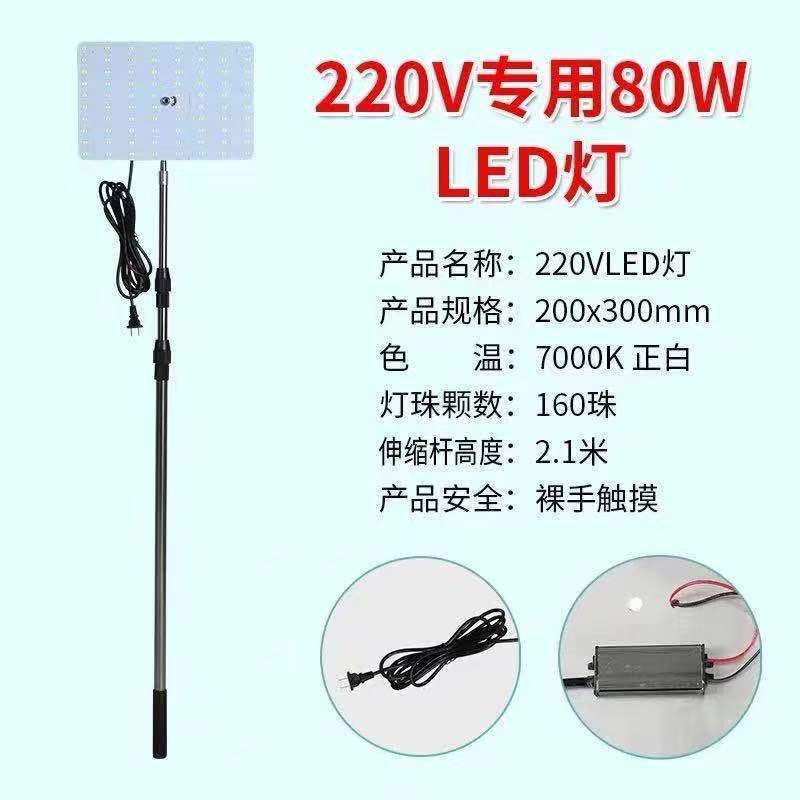 12v luz del mercado nocturno 48 v220 voltios batería carga led puesto luz súper brillante de baja tensión CC luz de emergencia exterior fábrica