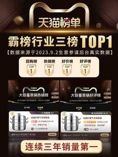 ✅ 2025 New Thickened Stainless Steel Steamer Steamer Multi-Layer Household Steaming and Stewing Large Capacity Induction Cooker Gas Special