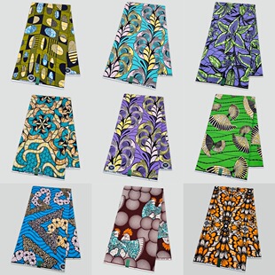 ����ϞȾ�����廨����african vlisco wax 6Yard���޷���޹�