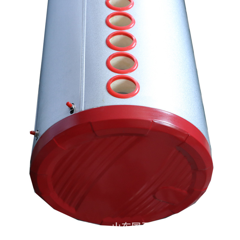 Fabricante de energía solar suministro spot acero de color / acero inoxidable barril de aislamiento de agua exportable orden de calentador de agua solar