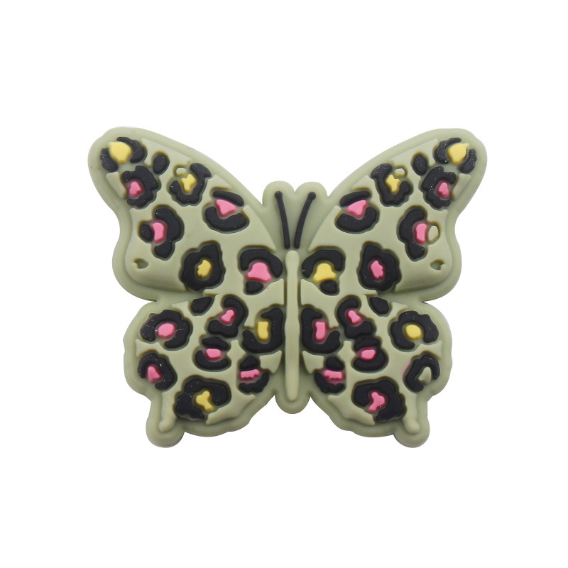 Productos creativos para bebés de bricolaje animales de dibujos animados mariposa joyería de silicona tesoro cadena de pezón molar dientes dientes accesorios de pulsera