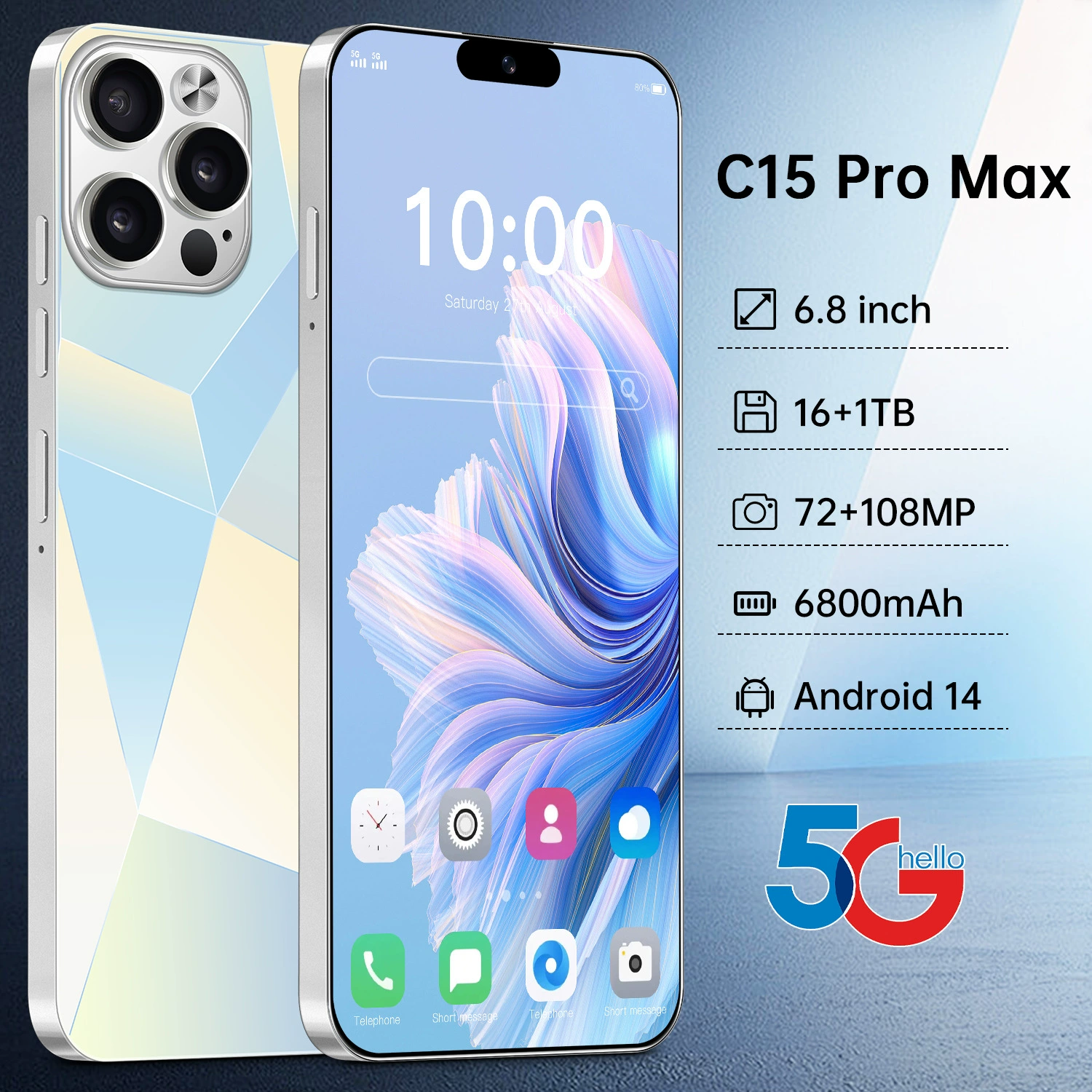 Мобильный телефон C15, Android