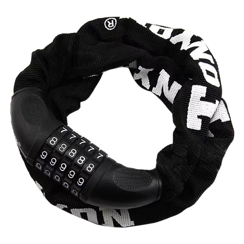 Cerradura de bicicleta antirrobo universal 732 cerradura de la cadena de bloqueo de la bicicleta cerradura de la contraseña de bloqueo de bicicleta de montaña