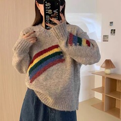 新中式慵懒风盘扣针织衫外套女2025秋季新款韩系内搭毛衣开衫上衣