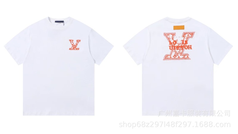 跨境25ss驴家高品质时尚短袖潮牌外贸经典款男女同款T恤透气棉质|undefined
