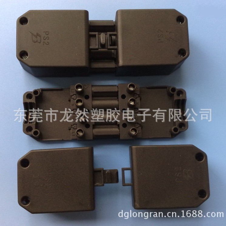 厂家直销对插式接线端子 塑胶带防水功能接线端子 三位线盒