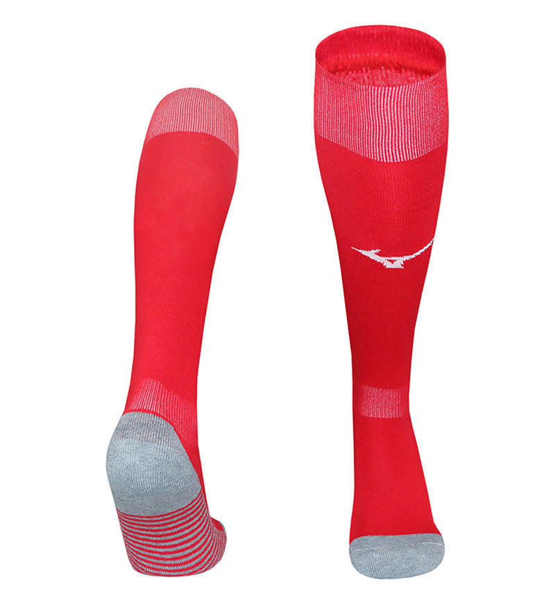 26 club tailandés Copa del Mundo calcetines de fútbol para hombres toallas profesionales sobre la rodilla antideslizante calcetines gruesas para adultos y niños