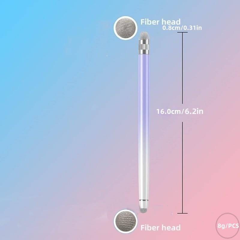 Pluma capacitiva tableta teléfono móvil Stylus pintura lápiz color degradado