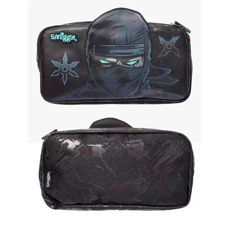 Australia Smiggle Ninja Set Mochila de compresión para niños Mochila de almuerzo Tritan