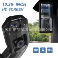 Универсальный проводной HD 7-дюймовый реверсивный комплект AHD с одним перетаскивором 15M удлинитель без видеозаписи автомобильный дисплей