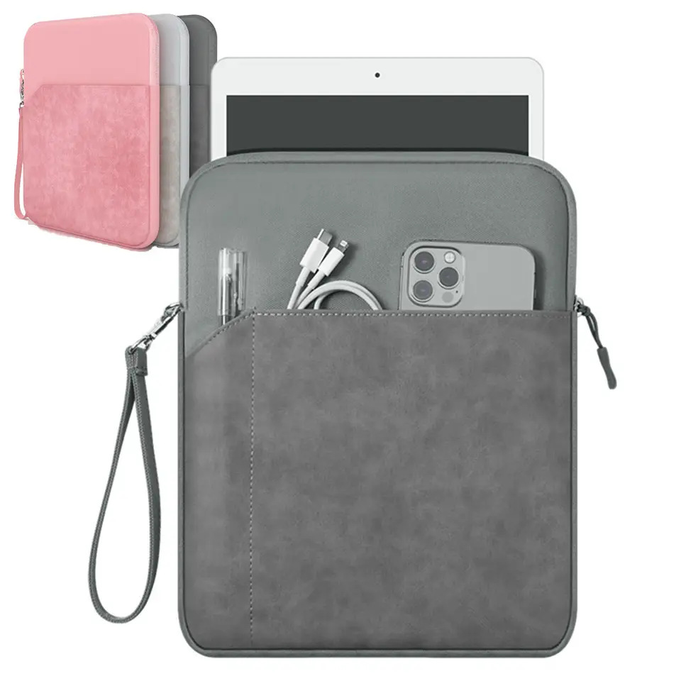 iPad Protective Case 9.7/ 11inch Tablet Cosmetics Bag Portable Waterproof 10/ 10.9inch Bubble Wrap Inner Bag