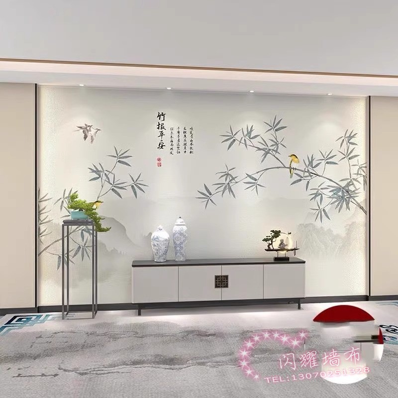 轻奢风潮牌麻将馆主题背景墙布网红服装店墙纸奢侈品棋牌装饰壁纸|undefined