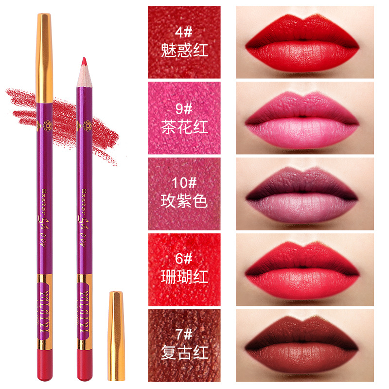 automatic Lip Liner Outline Lips Matte household Lipstick Pen liquid Artifact tool