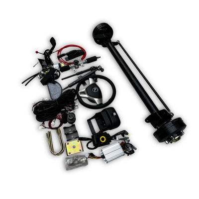 Rear axle axle assembly, electric four-wheeler front