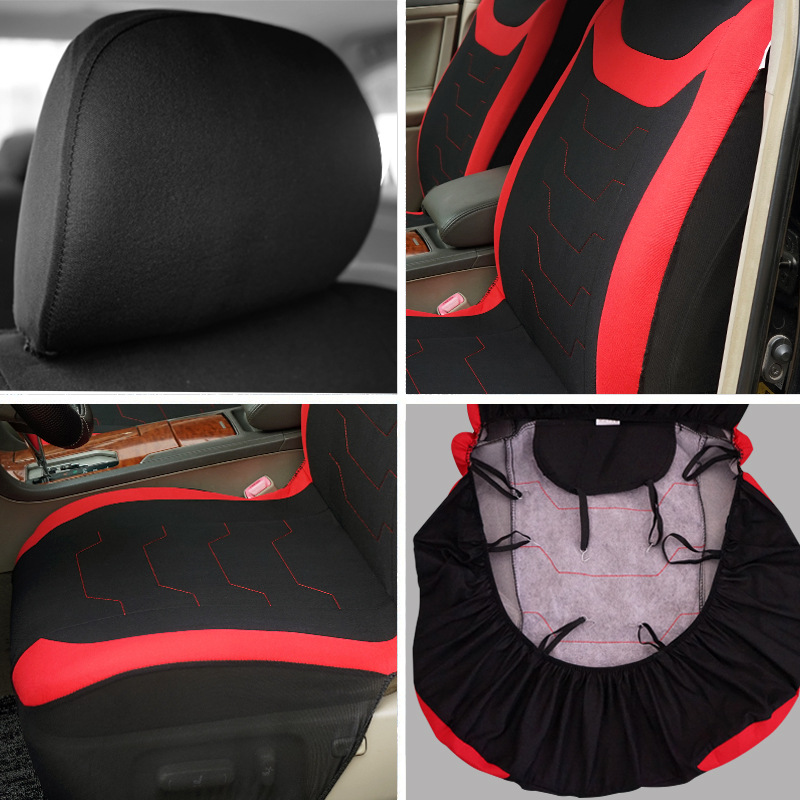Car 5 seat cover polyester fabric car seat cover four seasons suitable for cross-border foreign trade ebay AliExpress Amazon