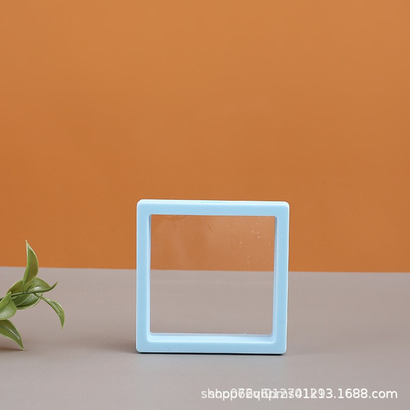 Suspension box text play film box transparent elastic wearable armor pe jewelry box bracelet storage box jewelry display box Suspension box text play film box transparent elastic wearable armor pe jewelry box bracelet storage box jewelry display box