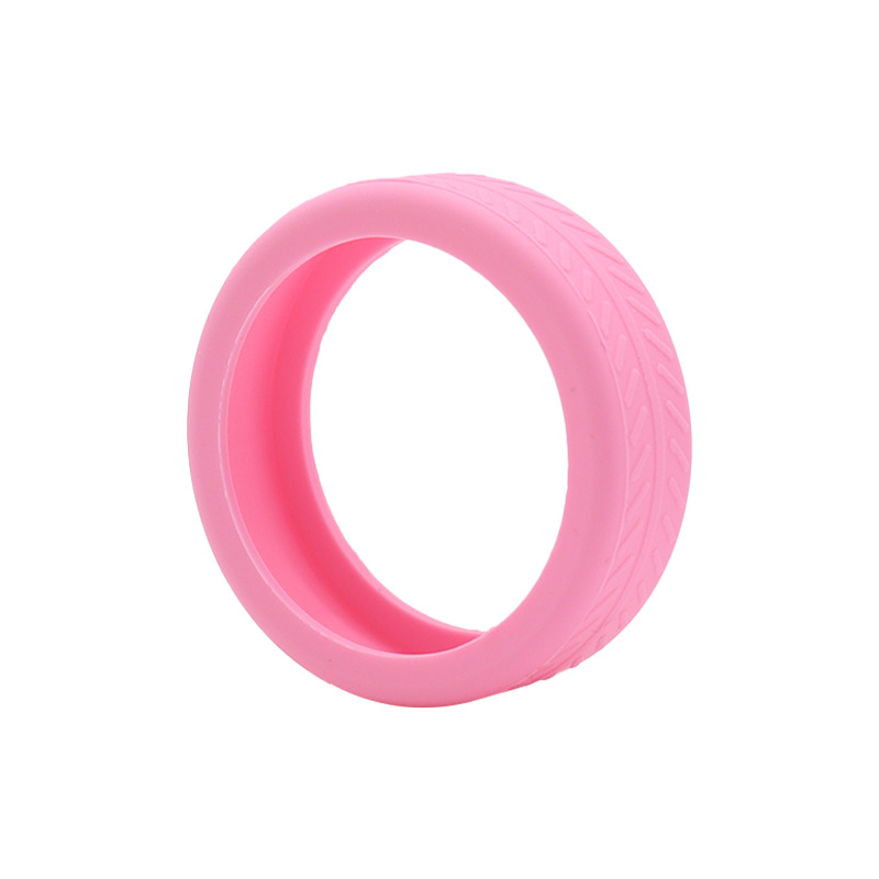 Funda protectora de rueda para equipaje Funda de viaje con reducción de sonido Funda de rueda de silicona Accesorios para equipaje antiruido y antideslizante