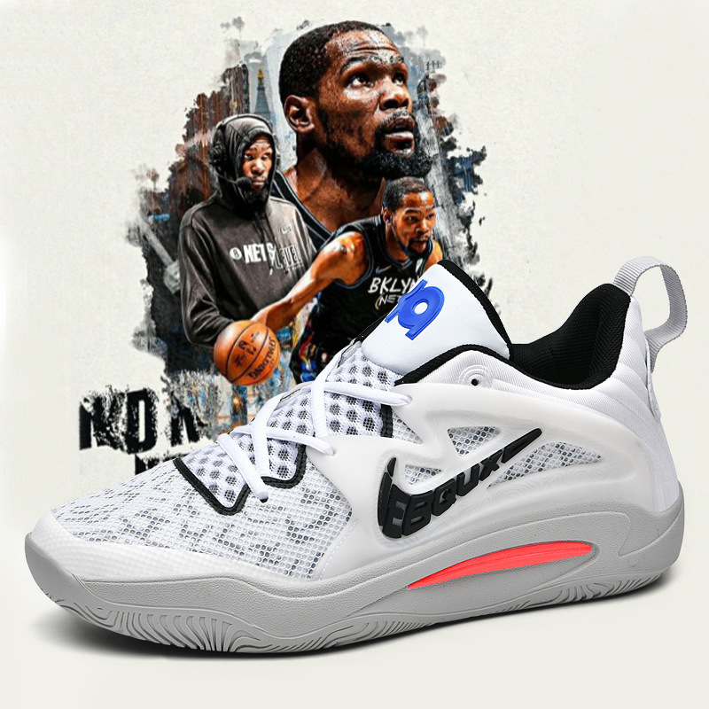Friction Sound Durant KD15 generation high quality practical basketball shoes men's breathable cushioning student sneaker female