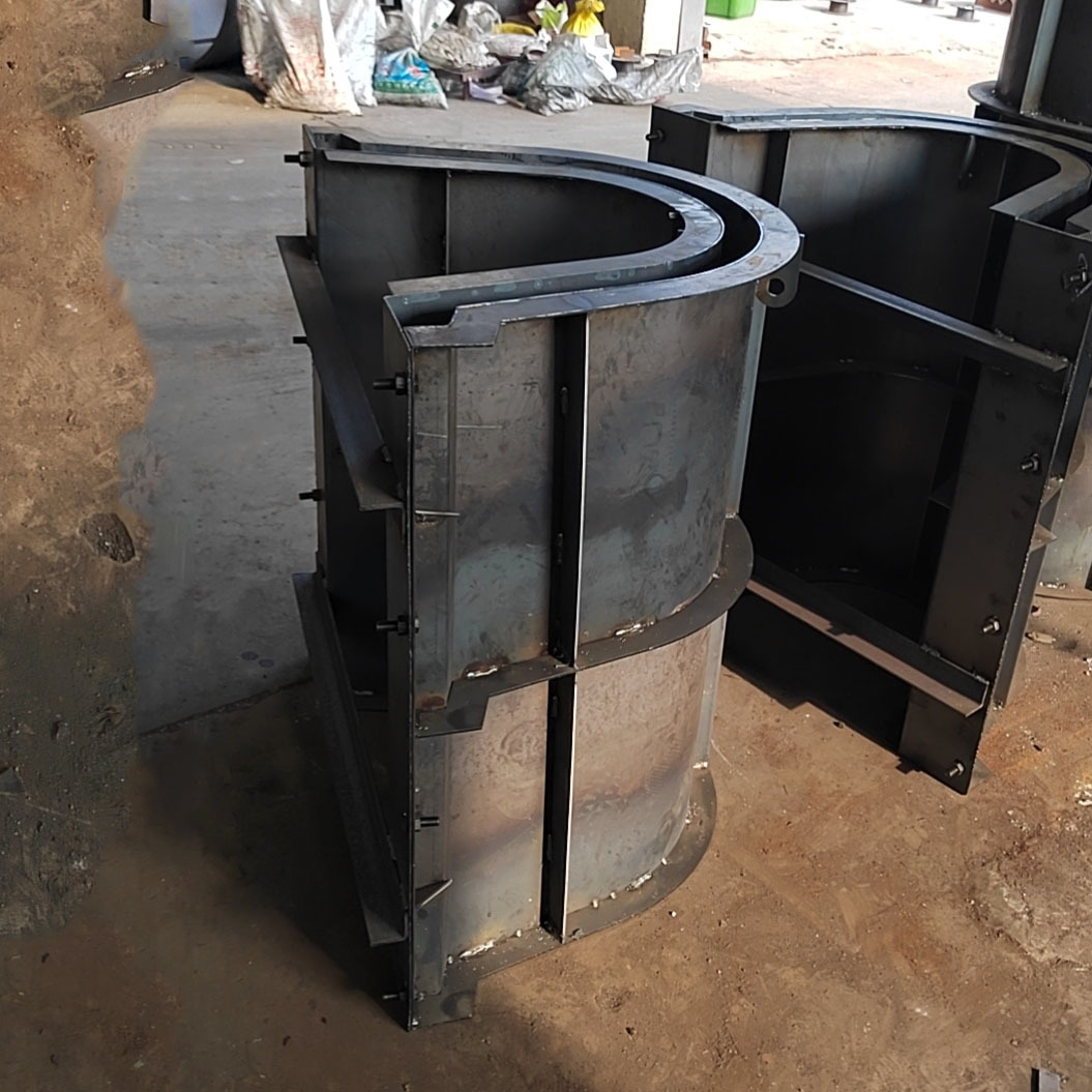 边沟排水沟流水槽钢模具水利工程U型水渠钢电线电缆定型