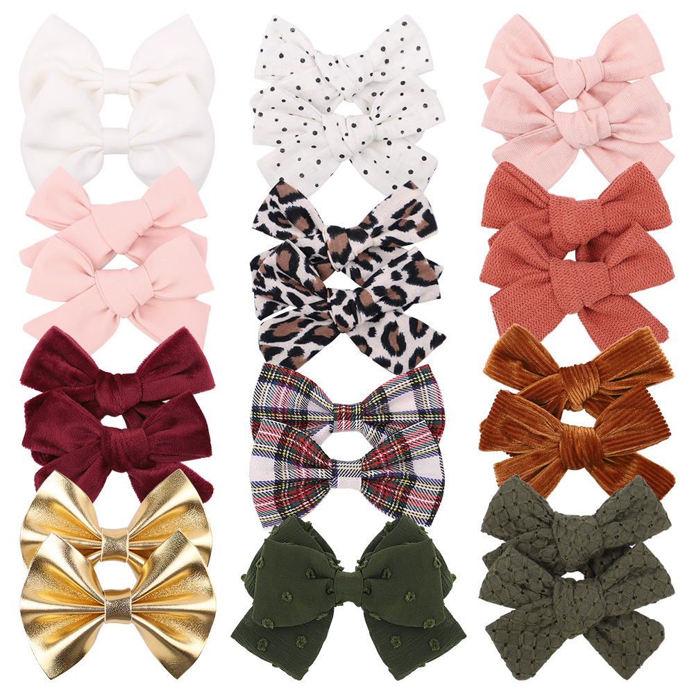 Nihaojewelry Korean Style Floral Bow Hairpin Wholesale Jewelry display picture 2