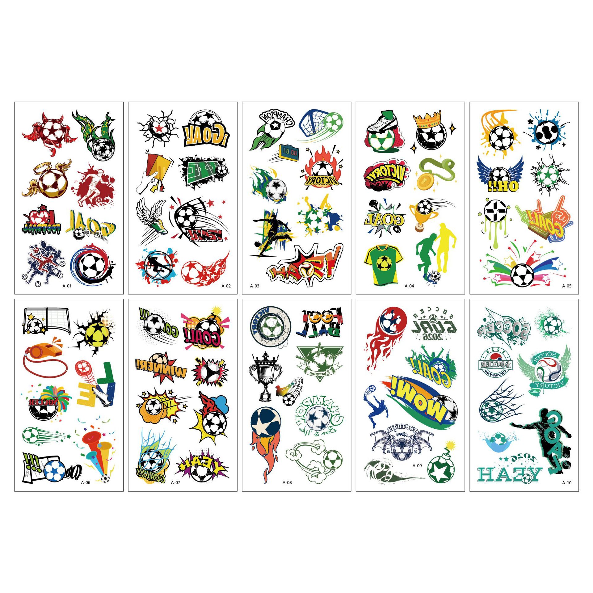 国境を越えた新しい子供用ハイエンド漫画タトゥーステッカーユニコーン恐竜マーメイドホリデータトゥーステッカー