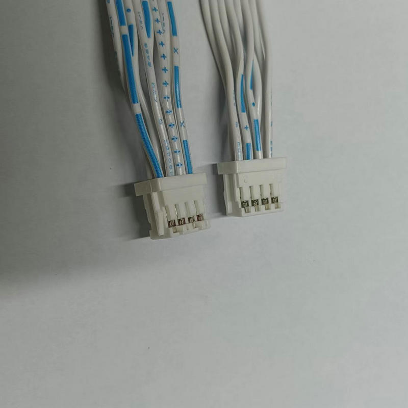 蓝白排线2468-22#4.2间距-2.5间距端子线电子线加工定 制