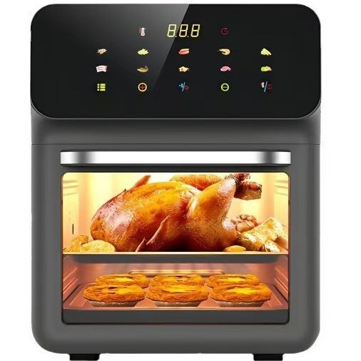 10L Air Fryer Visual Smart Electric Oven Fully Automatic Electric Fryer Multifunctional Airfryer for Home Baking